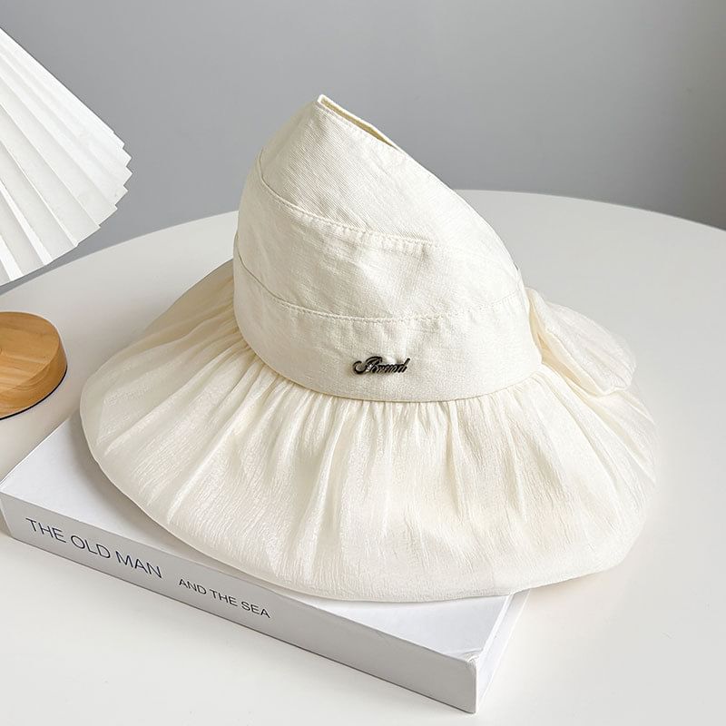 Sun Plain Lettering Hat