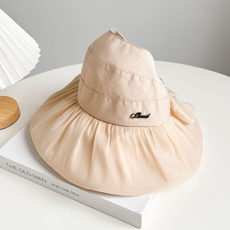 Sun Plain Lettering Hat