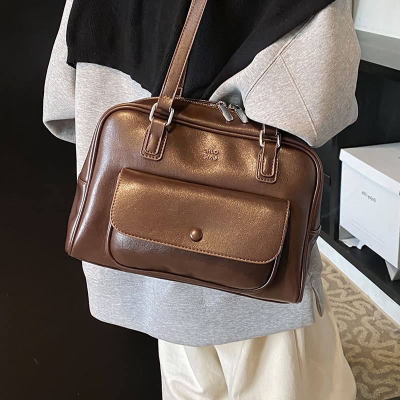 Bag Carryall Leather Faux