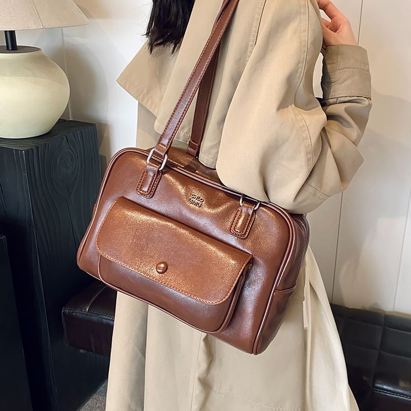 Bag Carryall Leather Faux