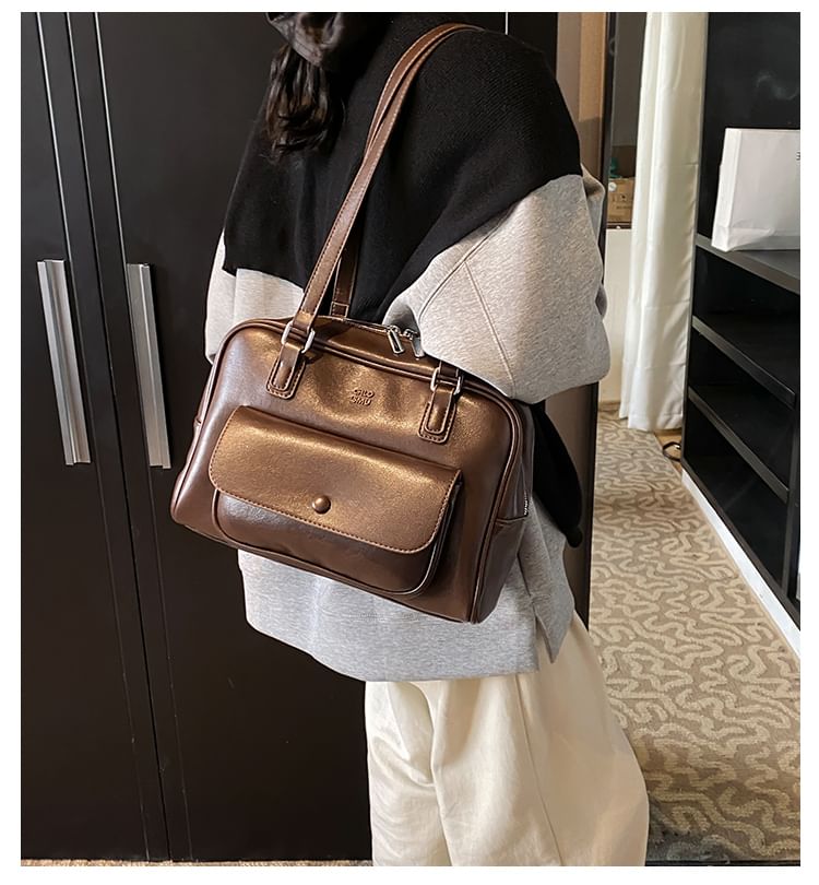 Bag Carryall Leather Faux