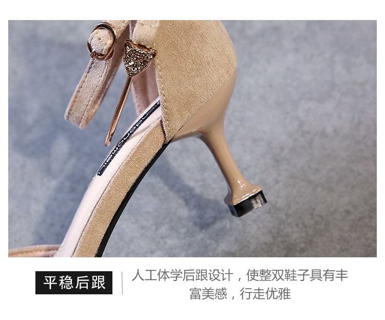 Heel Sandals Designs) (Various Pointed Ankle Strap High