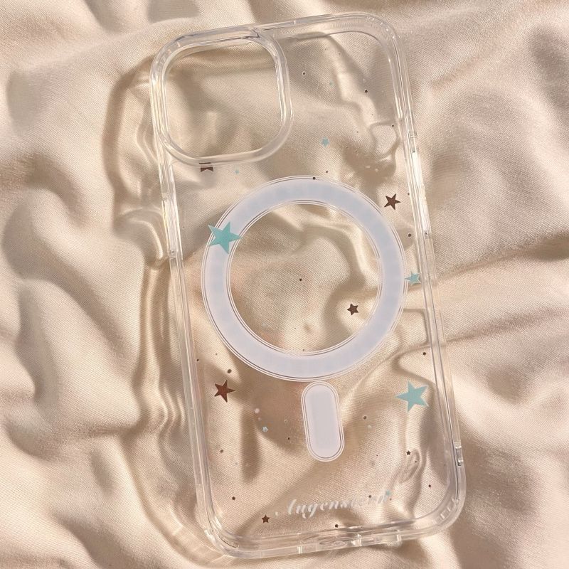 Magnetic Set (Compatible Star Phone Holder MagSafe) Card with Case /