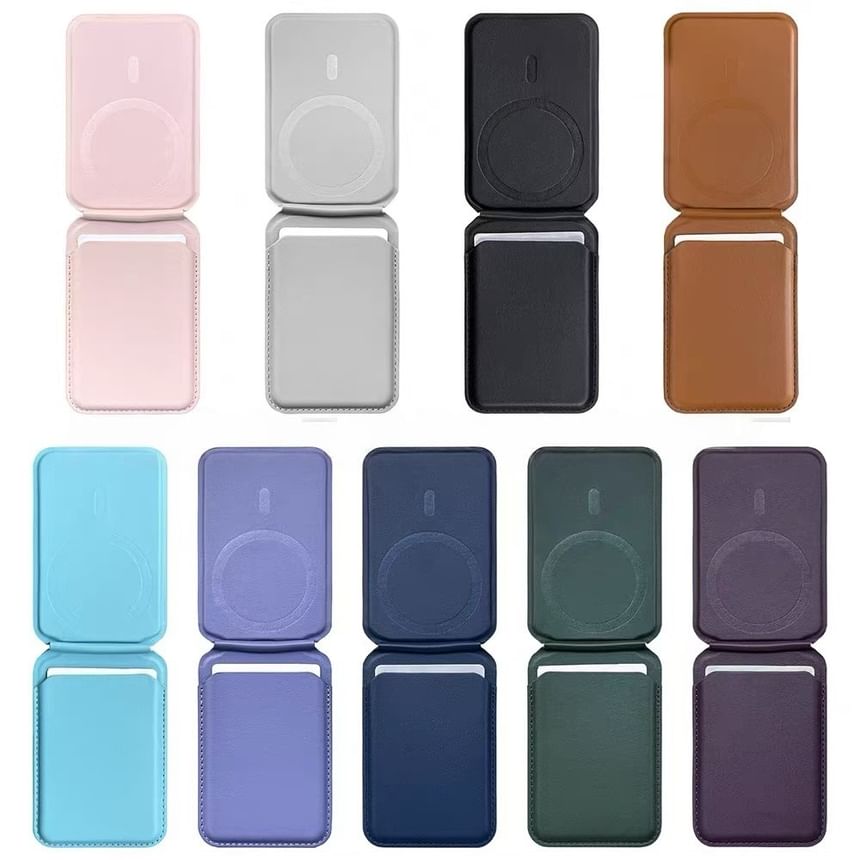 (Compatible Card Magnetic Plain MagSafe) Holder with Stand