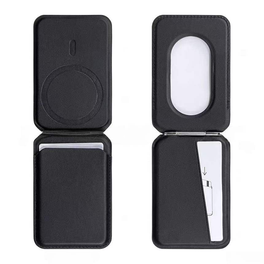 (Compatible Card Magnetic Plain MagSafe) Holder with Stand