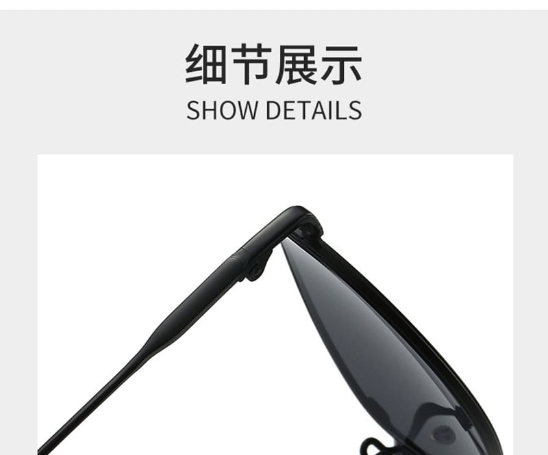 Oval Frame Sunglasses Metal