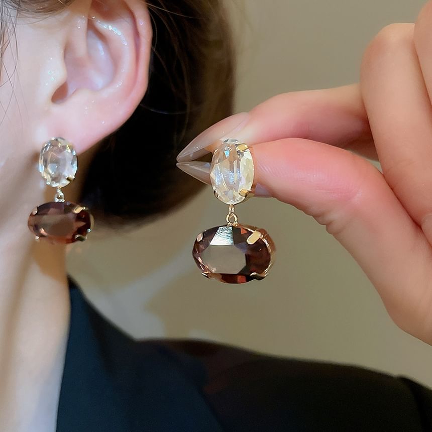 Earring Rhinestone Drop