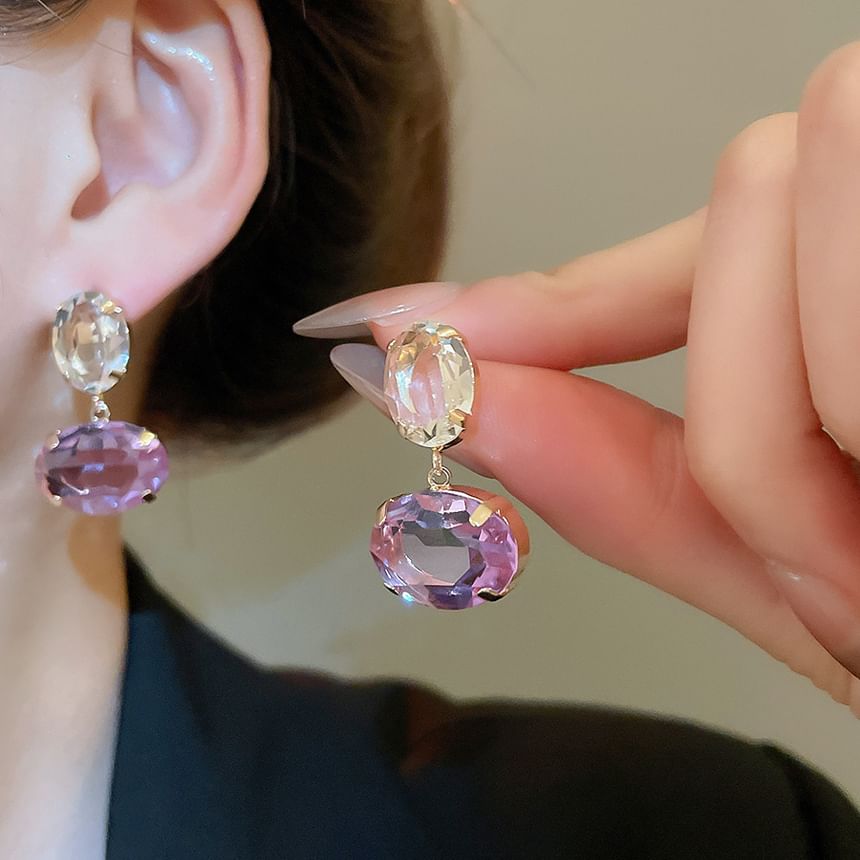 Earring Rhinestone Drop