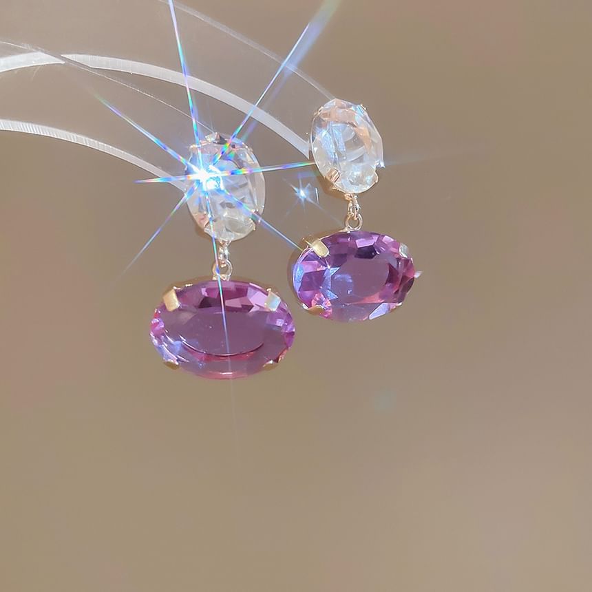 Earring Rhinestone Drop