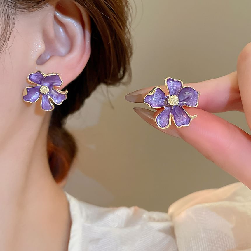 Earring Stud Flower