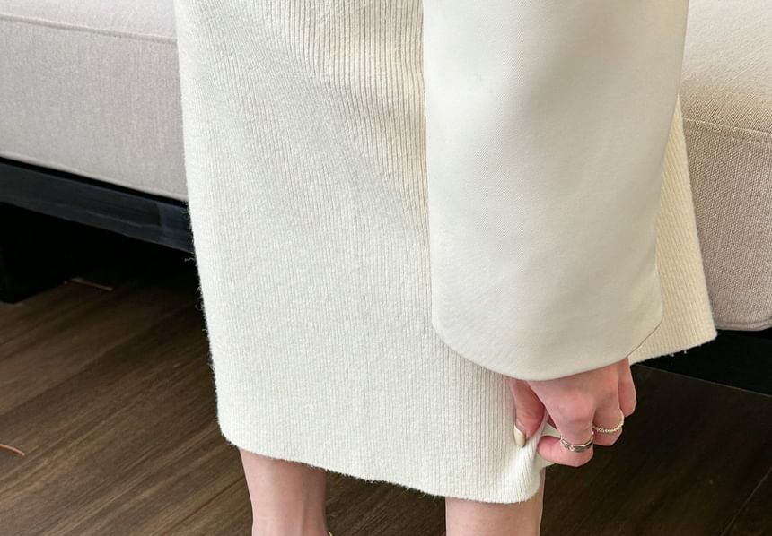 Kitten Toe Heel Mules Pointed Slingback