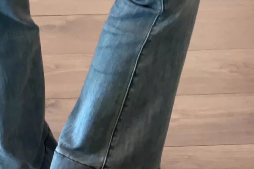 Slide Sandals Heel Bow Wedge