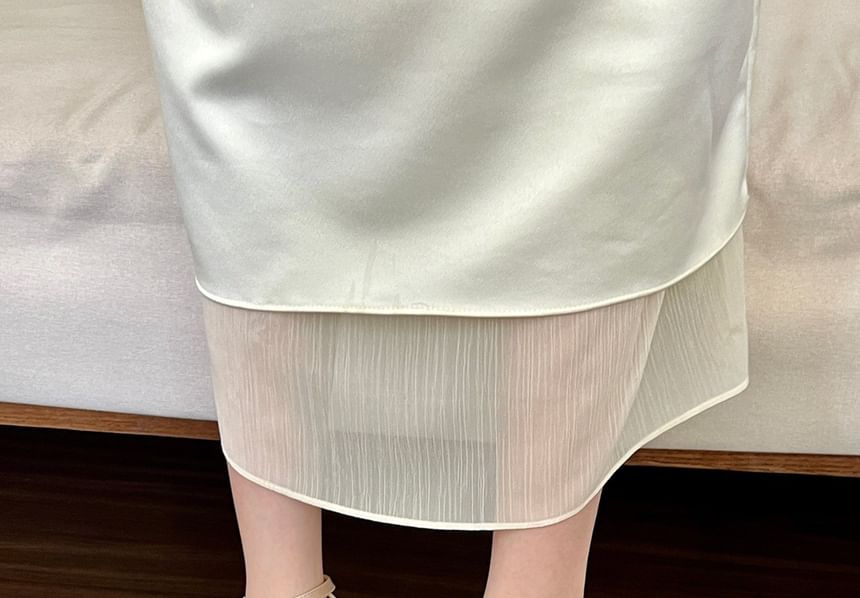 Ankle Heel Sandals Strap Knot High