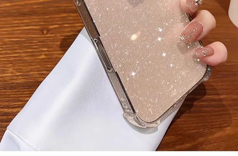 Glitter Case Transparent iPhone