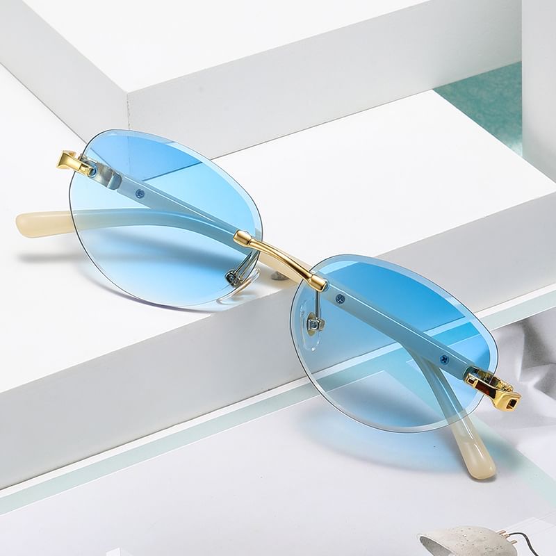 Retro Sunglasses Rimless