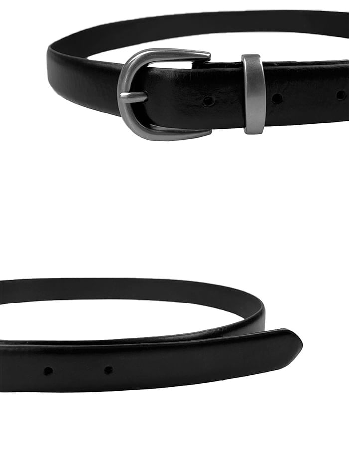 Faux Leather Belt