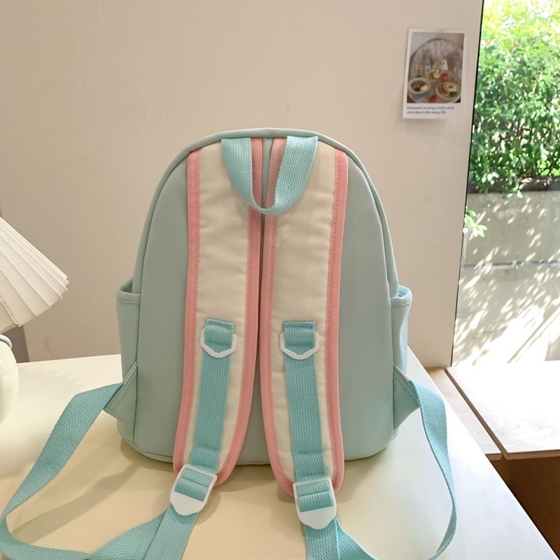 Block Backpack Canvas Color