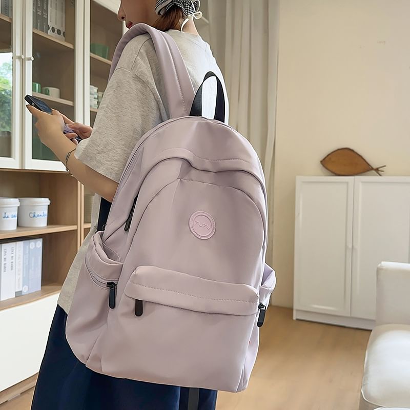 Backpack Plain Zip