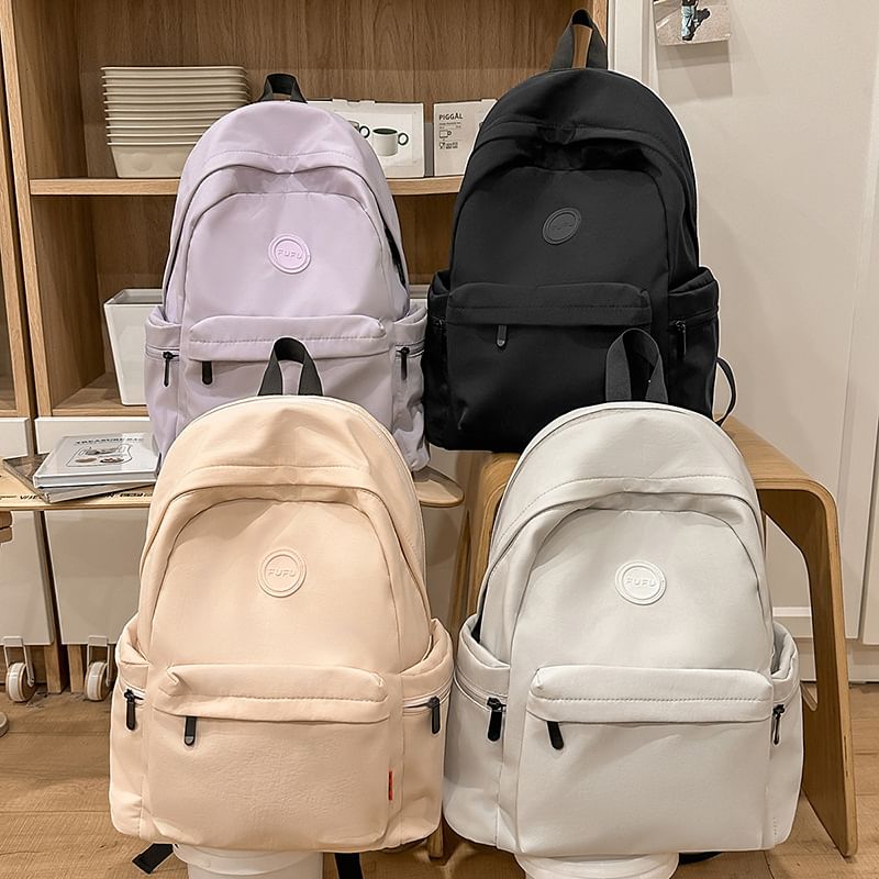 Backpack Plain Zip