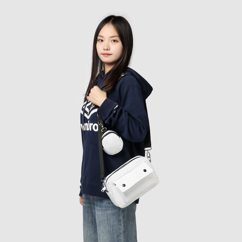 Crossbody Zip Plain Bag