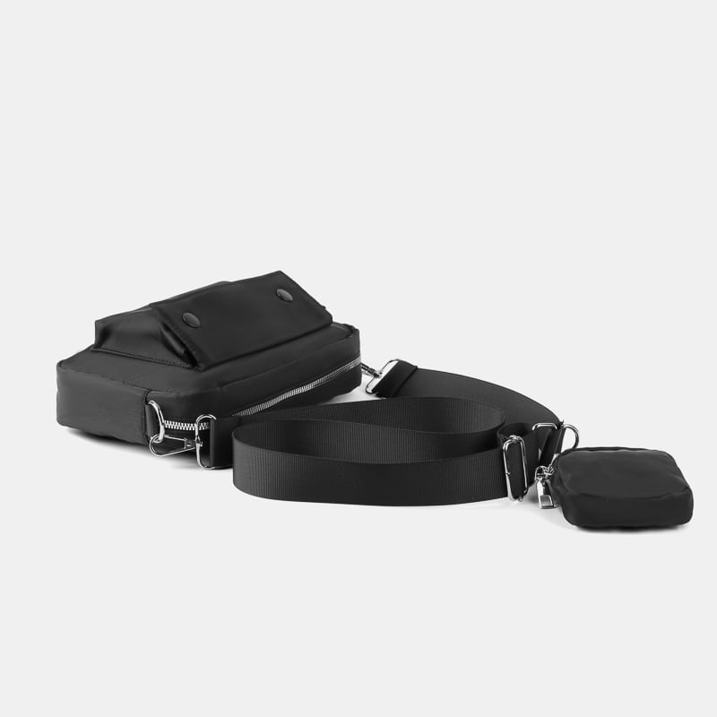 Crossbody Zip Plain Bag