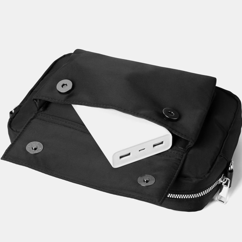 Crossbody Zip Plain Bag