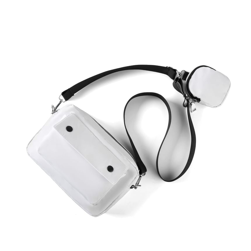 Crossbody Zip Plain Bag