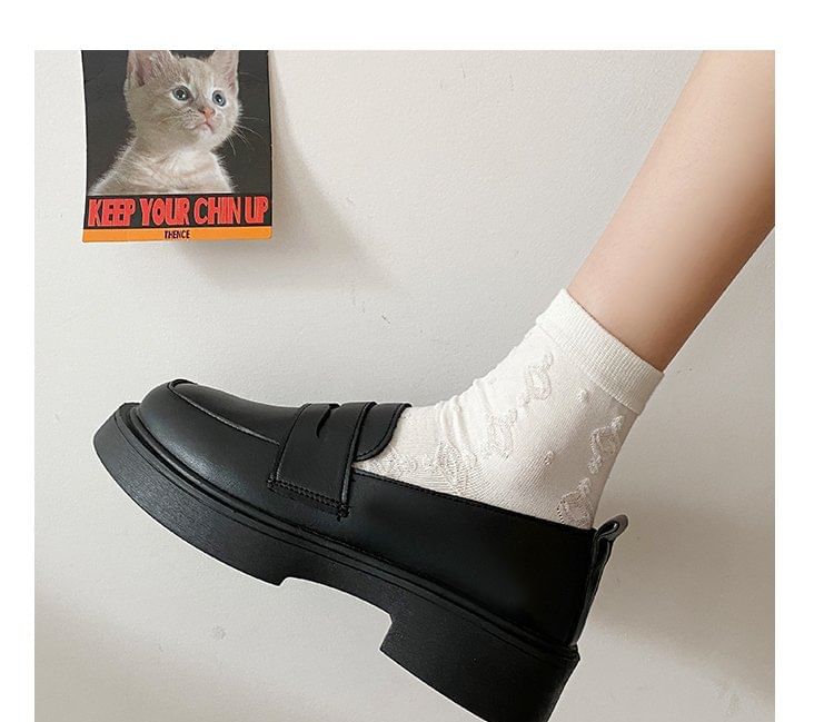 Penny Loafers Platform