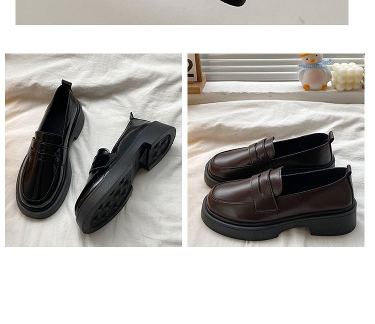 Penny Loafers Platform
