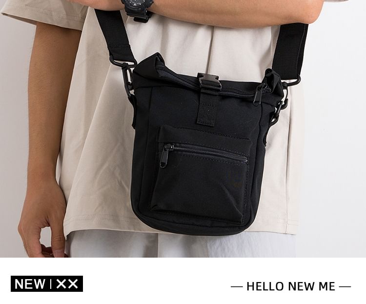 Canvas Plain Shoulder Bag in 5 Colors
