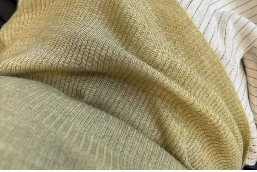 Scoop Plain Top Tank Knit Neck