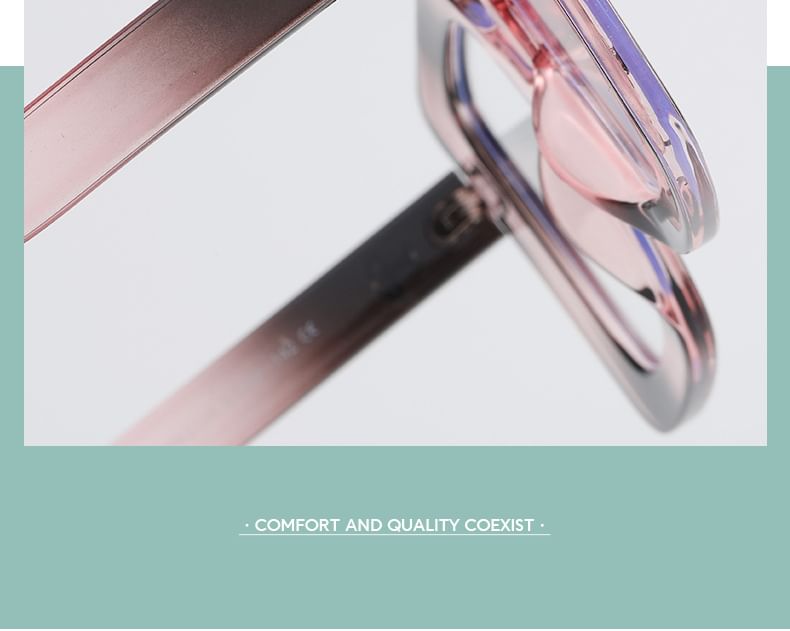 Thick Frame Square Sunglasses