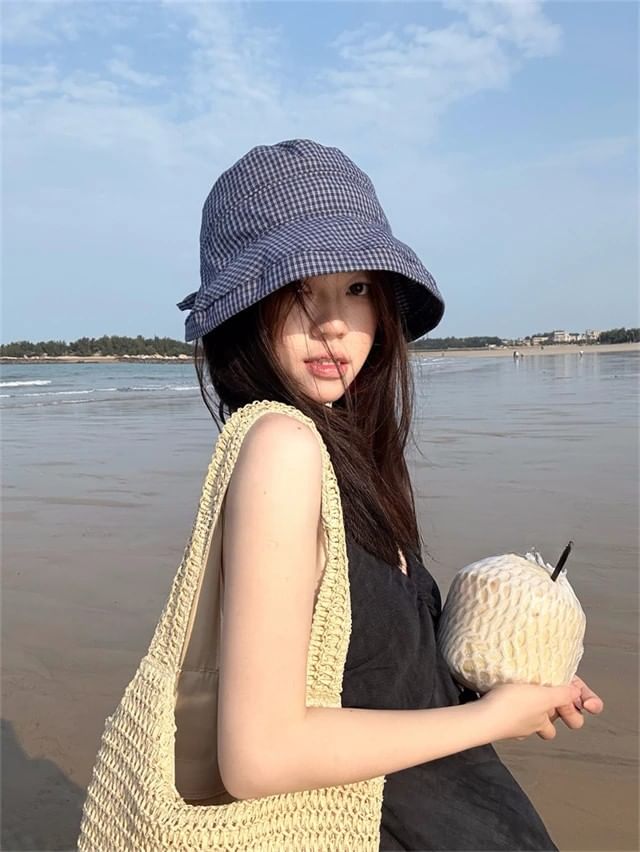 Plaid Bucket Hat