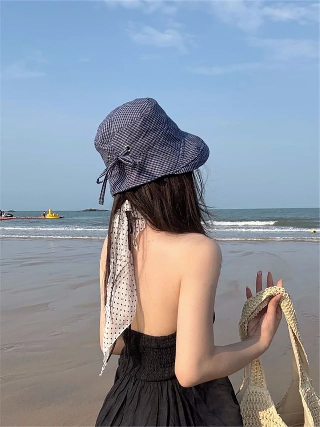 Plaid Bucket Hat