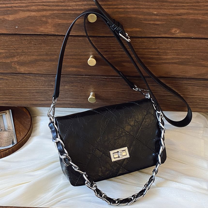 Quilted Crossbody Shoulder Bag