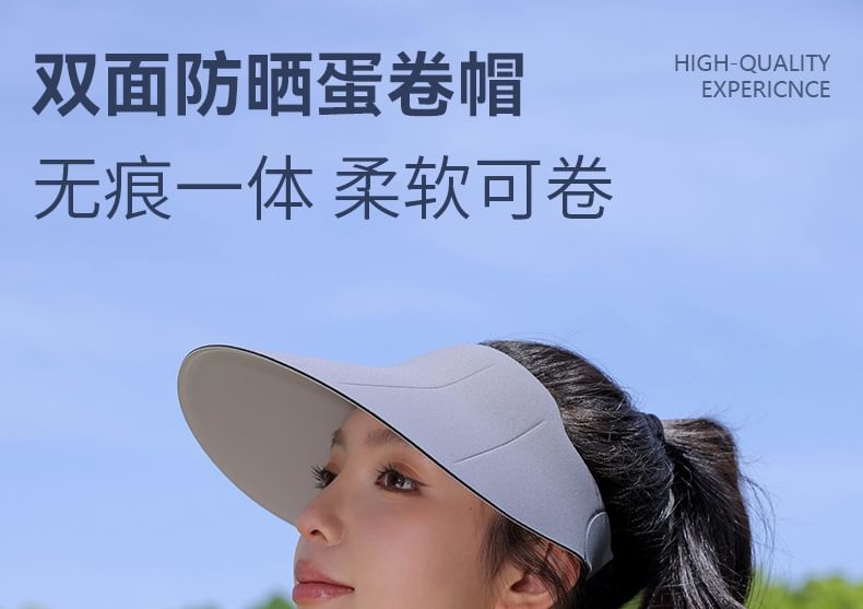 Sun Foldable Visor Plain