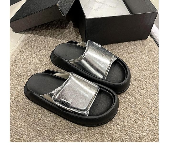 Sandals Slide Platform