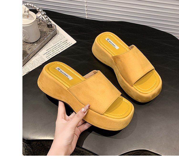 Platform Sandals Slide