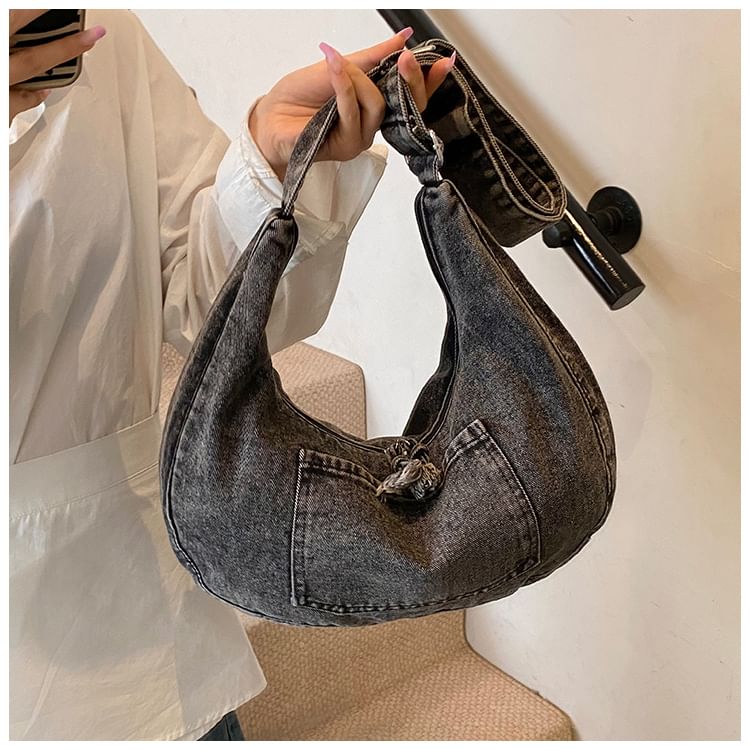 Denim Shoulder Bag
