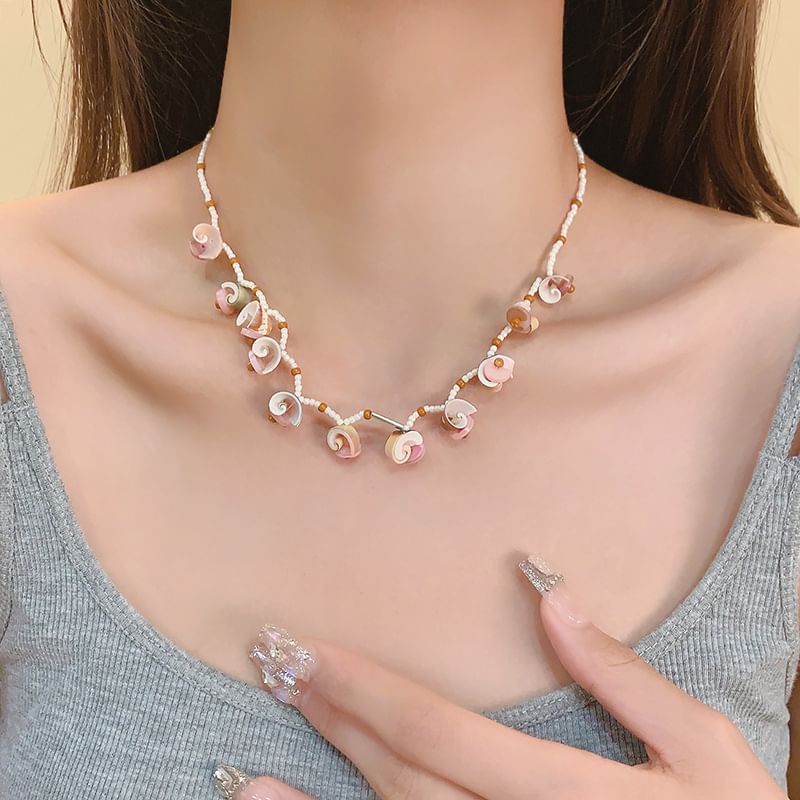 Bracelet Bead Shell Necklace /