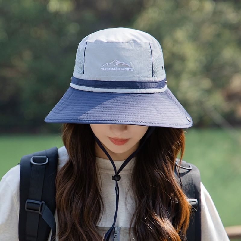 Embroidered Panel Boonie Hat