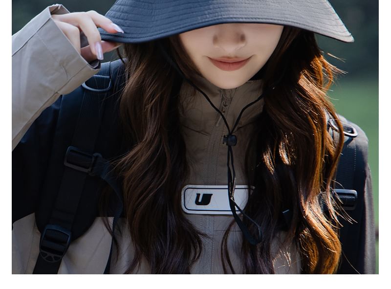 Embroidered Panel Boonie Hat