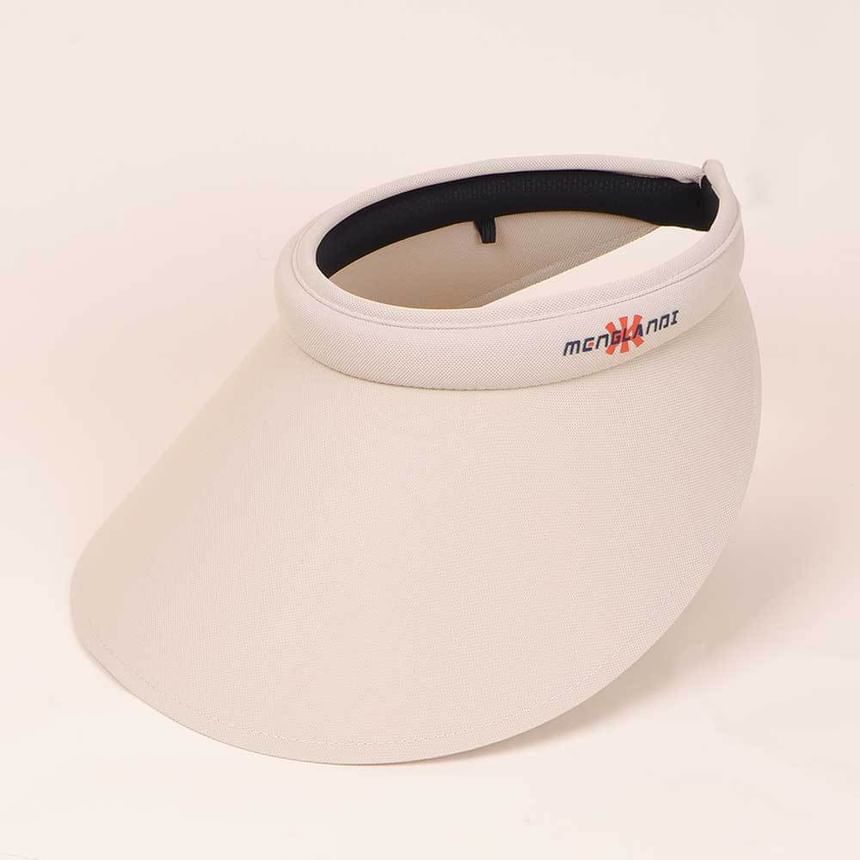 Plain Wide Brim Visor