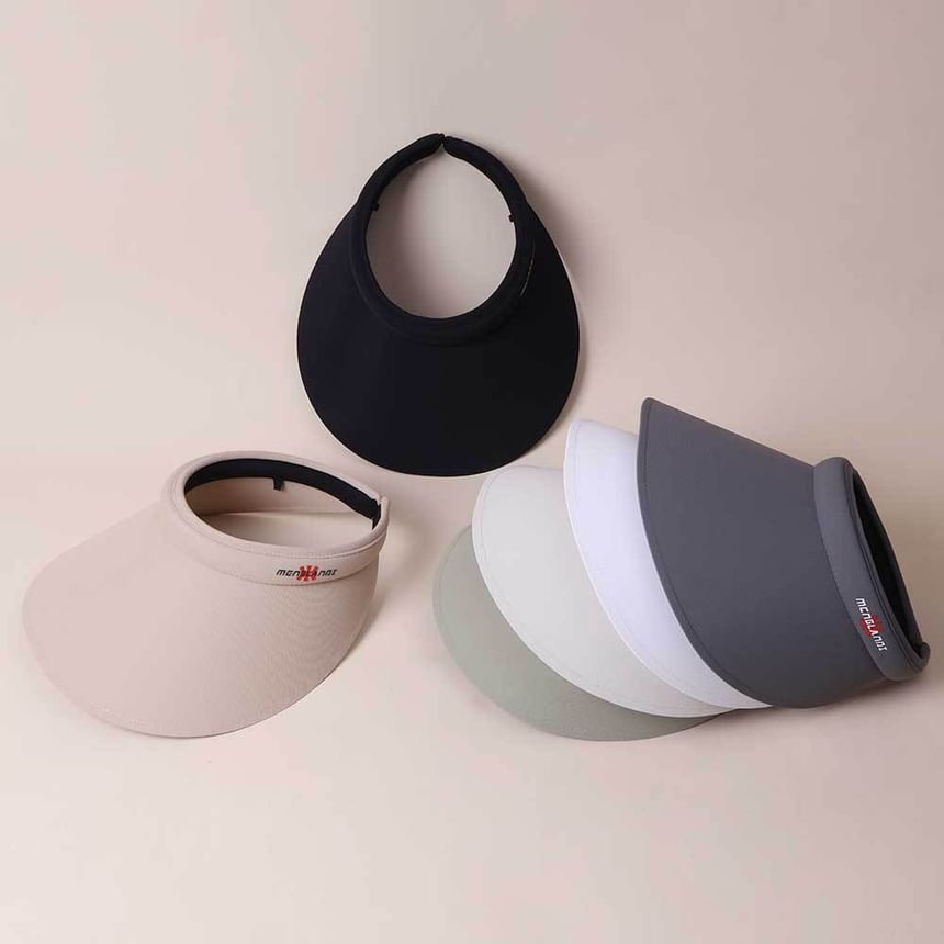 Plain Wide Brim Visor