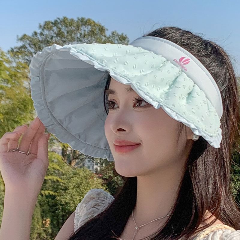 Plain Frill Visor