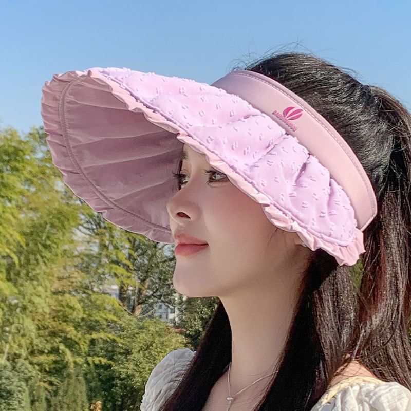 Plain Frill Visor