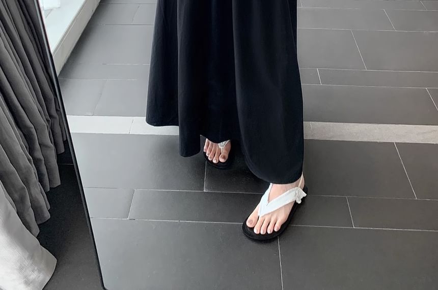 Sandals Two Fringe Tone