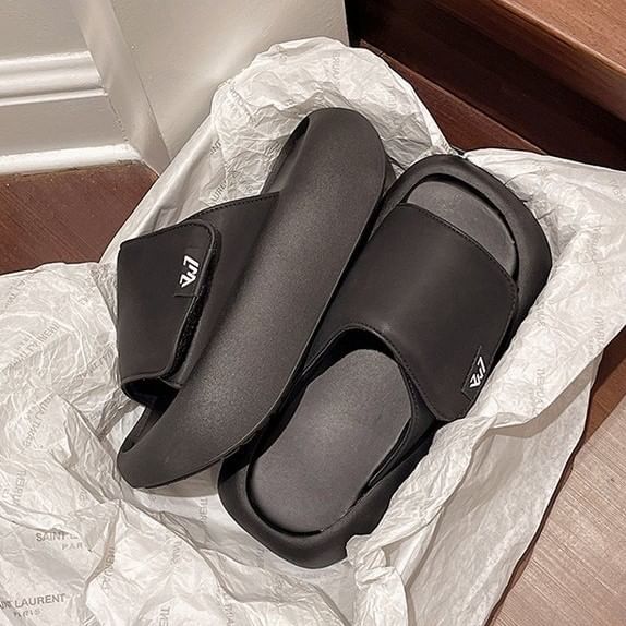 Sandals Platform Adhesive Strap