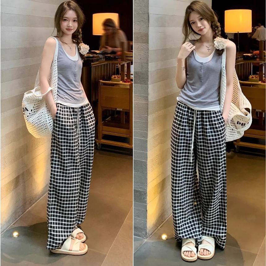 Sandals Double-Strap Slide