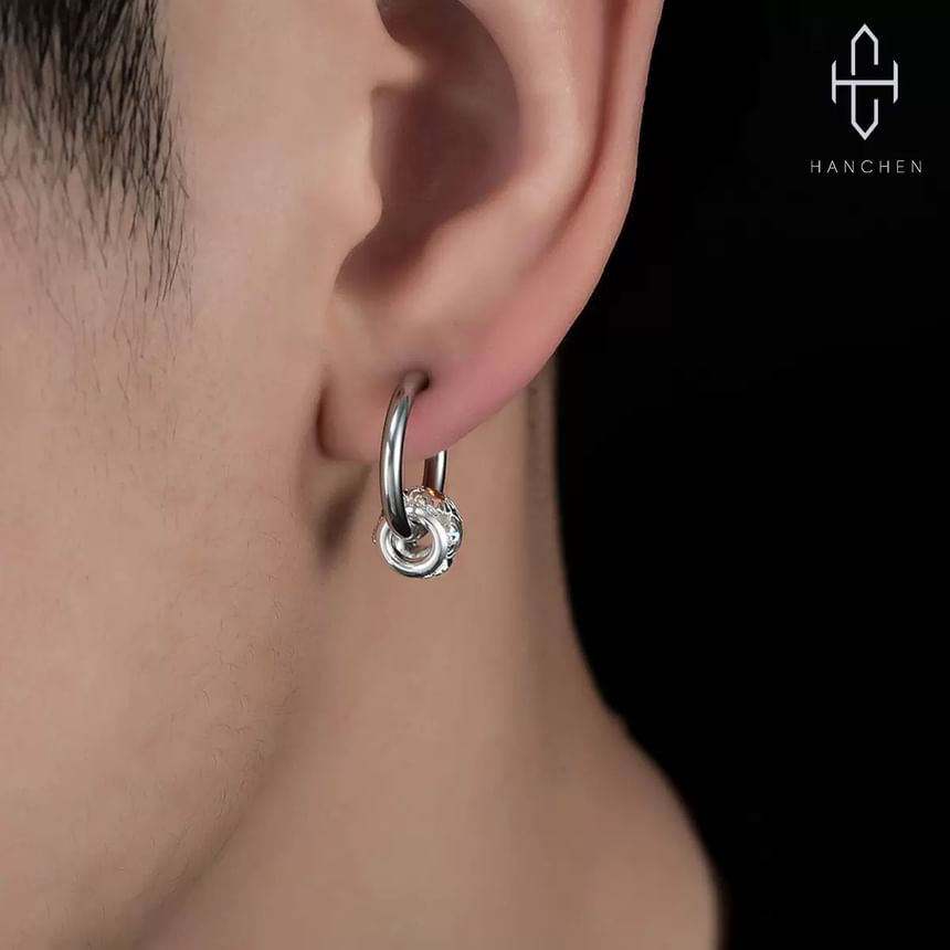 Rhinestone Alloy Ear Cuff Set